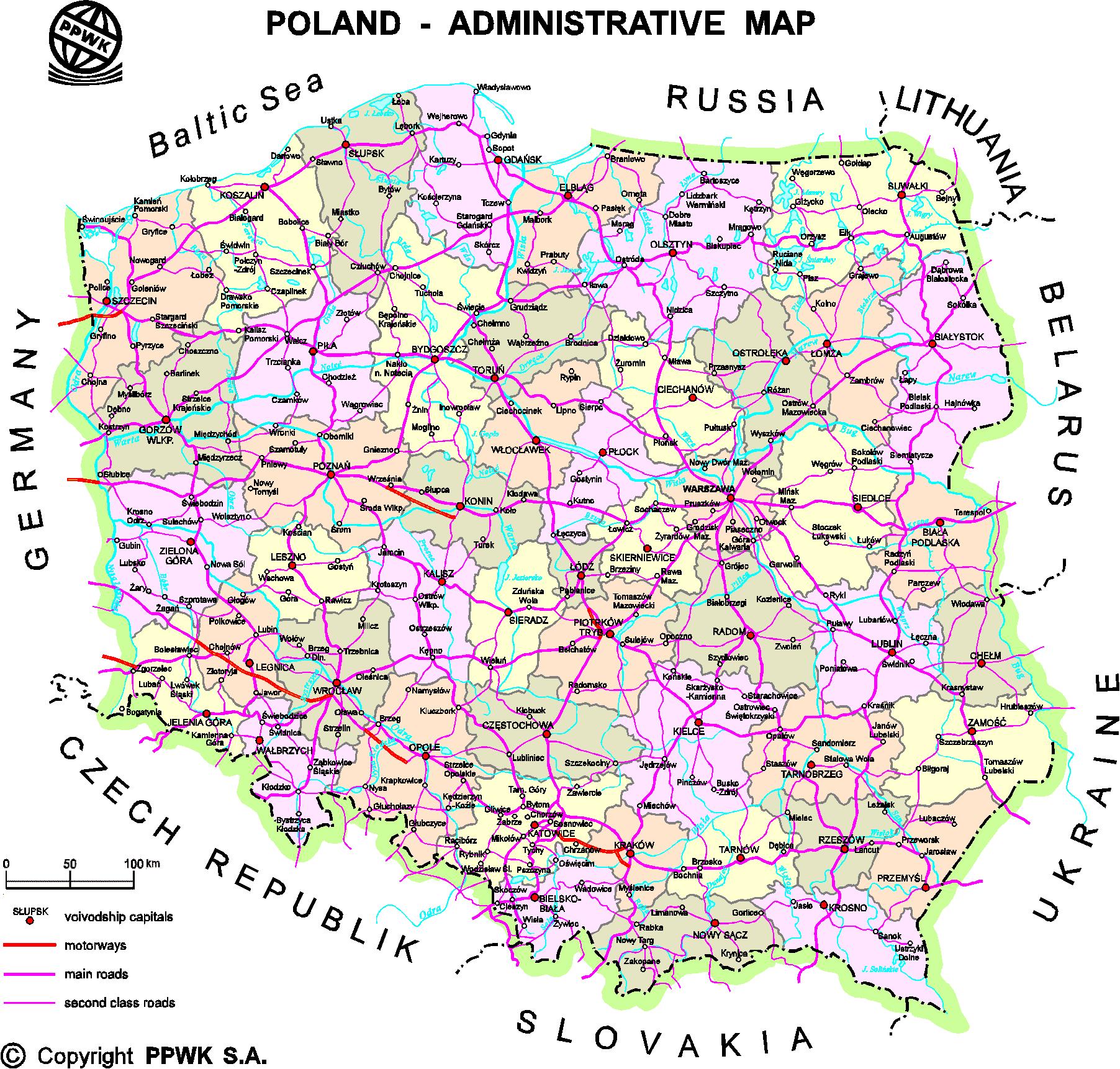 mapa-miast-g-wne-miasta-i-stolica-polski